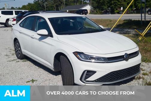 Pure White 2025 Volkswagen Jetta 1.5T S