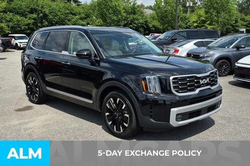 Ebony Black 2025 Kia Telluride SX-Prestige