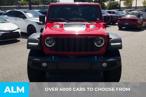 Firecracker Red Clearcoat 2024 Jeep Wrangler 4xe Rubicon
