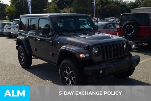 Granite Crystal Clearcoat Metallic 2022 Jeep Wrangler Unlimited Rubicon