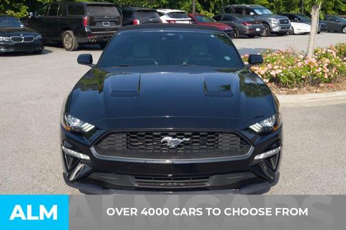 Shadow Black 2021 Ford Mustang EcoBoost Premium