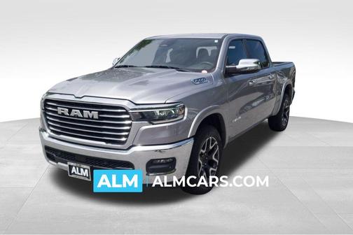 Billet Silver Metallic Clearcoat 2025 RAM 1500 Laramie