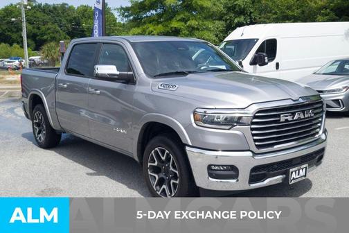 Billet Silver Metallic Clearcoat 2025 RAM 1500 Laramie
