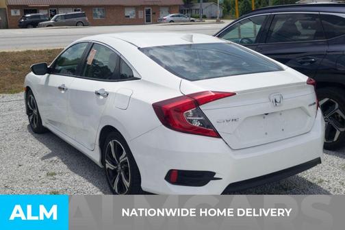White Orchid Pearl 2017 Honda Civic Touring