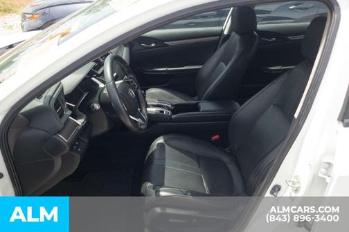 White Orchid Pearl 2017 Honda Civic Touring
