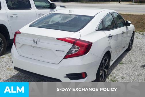 White Orchid Pearl 2017 Honda Civic Touring