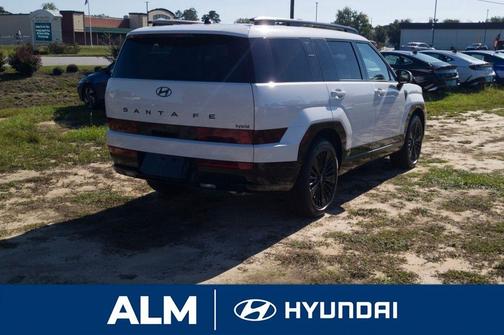 White 2026 Hyundai SANTA FE HEV Calligraphy