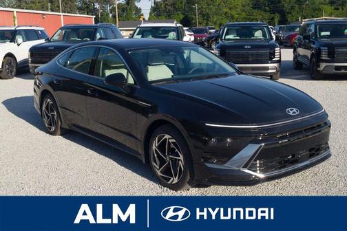 Black 2026 Hyundai SONATA SEL Sport