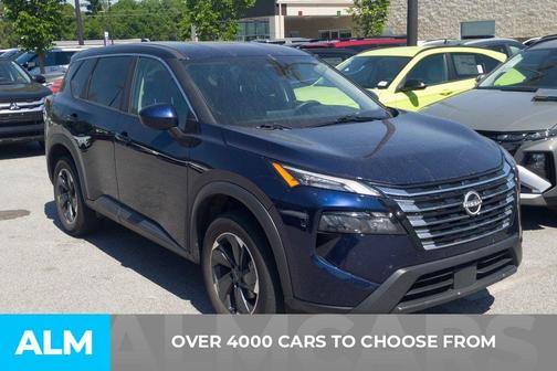 Deep Ocean Blue 2025 Nissan Rogue SV