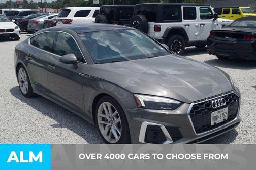 Chronos Gray Metallic 2024 Audi A5 Sportback 45 S line quattro Premium
