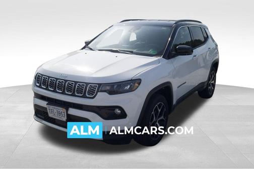 Bright White Clearcoat 2025 Jeep Compass Limited