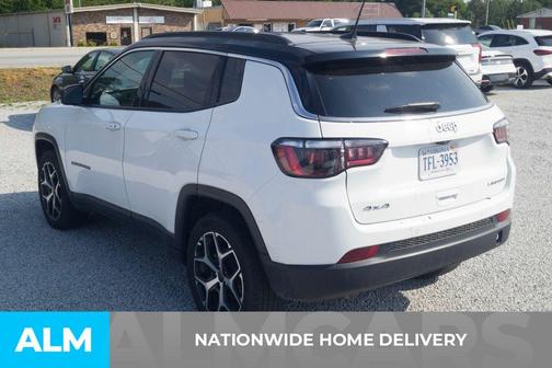 Bright White Clearcoat 2025 Jeep Compass Limited