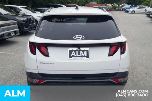 White Pearl 2024 Hyundai TUCSON SEL