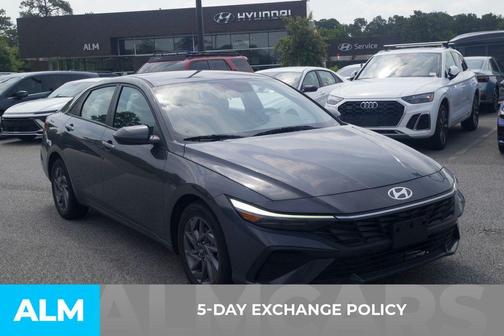 Gray 2024 Hyundai ELANTRA SEL