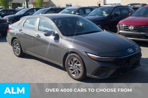 Gray 2024 Hyundai ELANTRA SEL