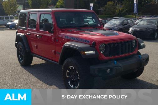 Firecracker Red Clearcoat 2024 Jeep Wrangler 4xe Rubicon