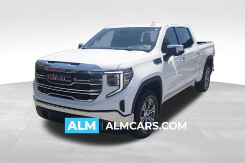 Summit White 2024 GMC Sierra 1500 SLT