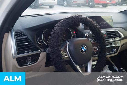 White Metallic 2018 BMW X3 xDrive30i