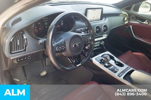 Aurora Black 2021 Kia Stinger GT2