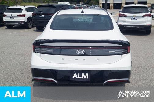 White 2025 Hyundai SONATA SEL