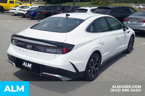 White 2025 Hyundai SONATA SEL