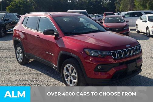 Red 2025 Jeep Compass Latitude