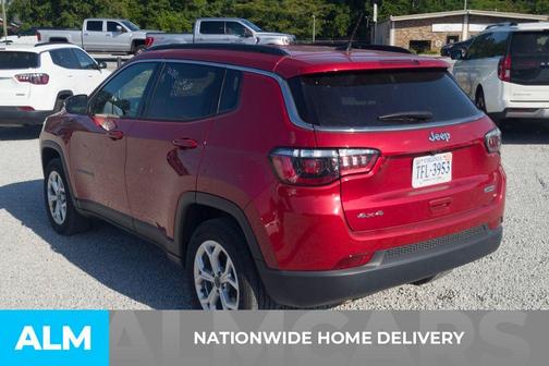Red 2025 Jeep Compass Latitude