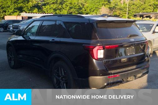 Agate Black Metallic 2025 Ford Explorer ST-Line