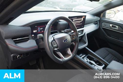 Agate Black Metallic 2025 Ford Explorer ST-Line