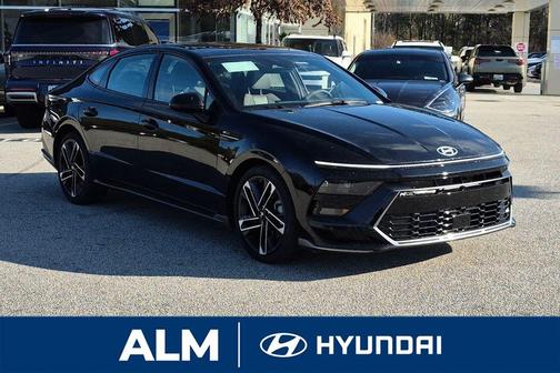 Black 2026 Hyundai SONATA N Line