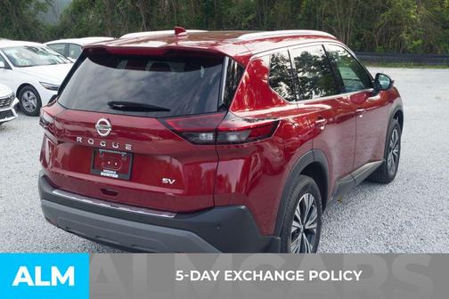 Scarlet Ember 2021 Nissan Rogue SV