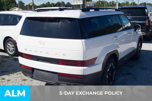 White 2025 Hyundai SANTA FE SEL
