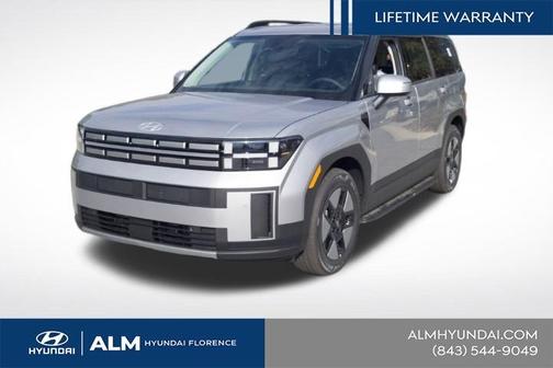 Shimmering Silver 2026 Hyundai SANTA FE HEV SEL