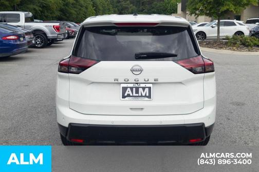 Glacier White 2024 Nissan Rogue S