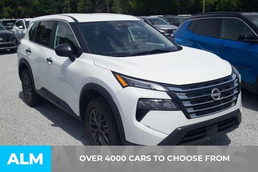 Glacier White 2024 Nissan Rogue S