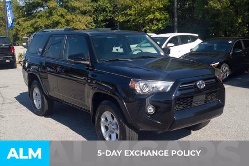 Midnight Black Metallic 2021 Toyota 4Runner SR5 Premium