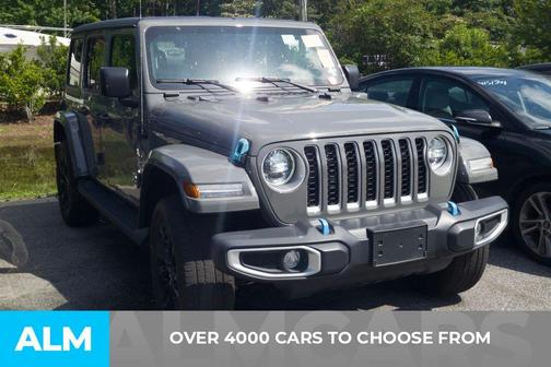 Sting Gray Clearcoat 2023 Jeep Wrangler 4xe Sahara