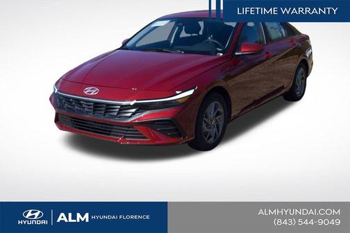 Red Metallic 2026 Hyundai ELANTRA HEV Blue