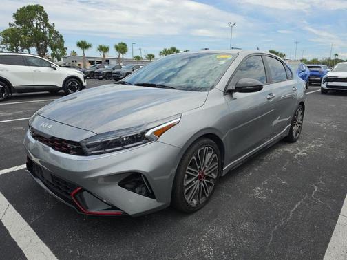 Steel Gray 2023 Kia Forte GT