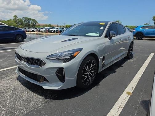 Ceramic Silver 2023 Kia Stinger GT-Line