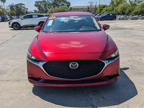 Soul Red Crystal Metallic 2019 Mazda Mazda3 FWD w/Select Package