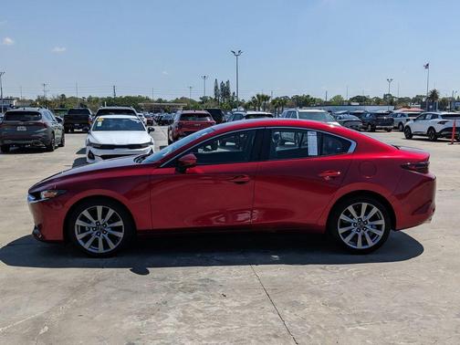 Soul Red Crystal Metallic 2019 Mazda Mazda3 FWD w/Select Package
