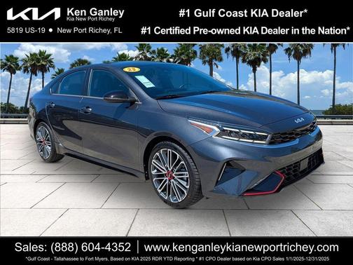 Gravity Gray 2023 Kia Forte GT