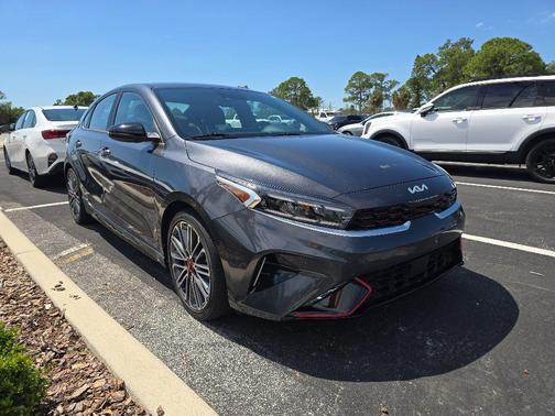 Gravity Gray 2023 Kia Forte GT
