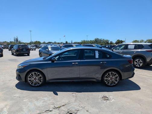 Gravity Gray 2023 Kia Forte GT