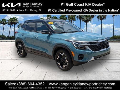 Blue / Black 2025 Kia Seltos S