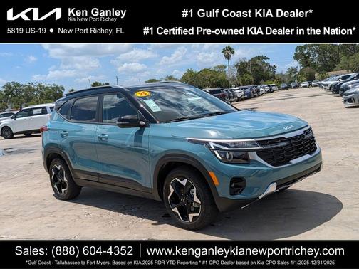 Blue / Black 2025 Kia Seltos S