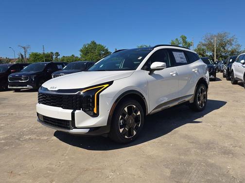 Snow White Pearl 2026 Kia Sportage Hybrid SX-Prestige