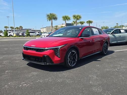 Currant Red 2026 Kia K4 GT-LINE