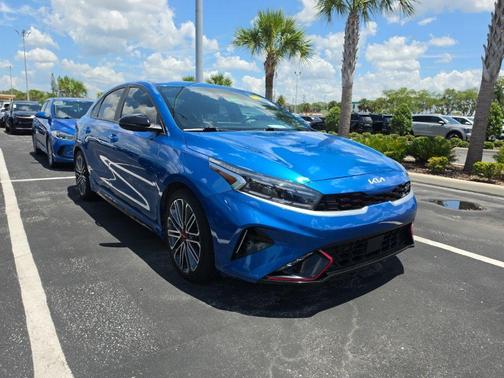 Blue 2023 Kia Forte GT